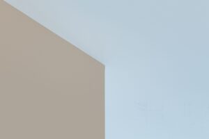 white painted ceiling