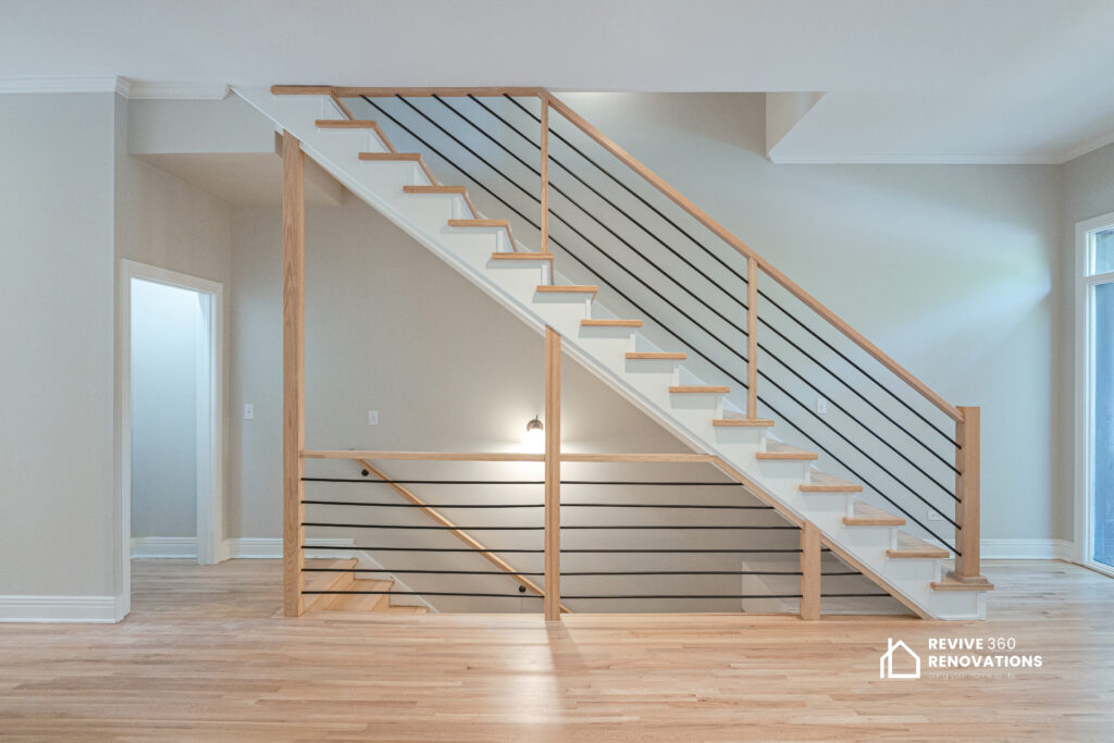 Stair Redesign & Complete Floor Restoration in Wicker Park, Chicago - photo 1