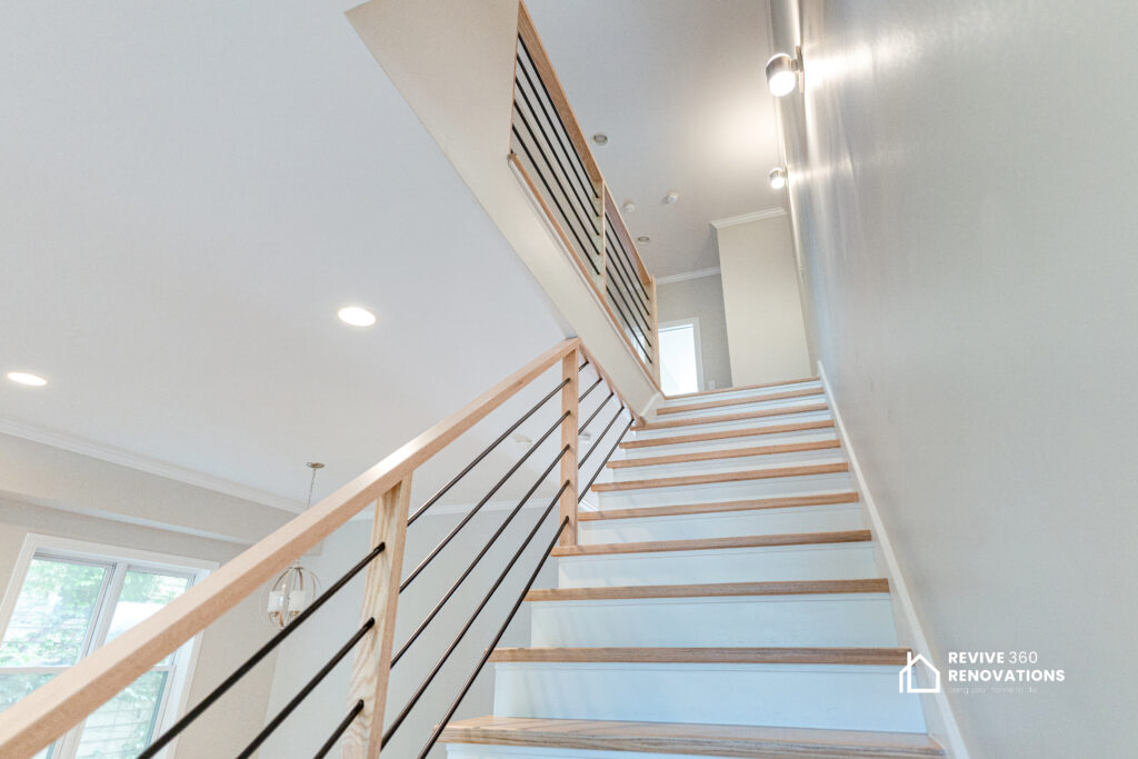 Stair Redesign & Complete Floor Restoration in Wicker Park, Chicago - photo 4