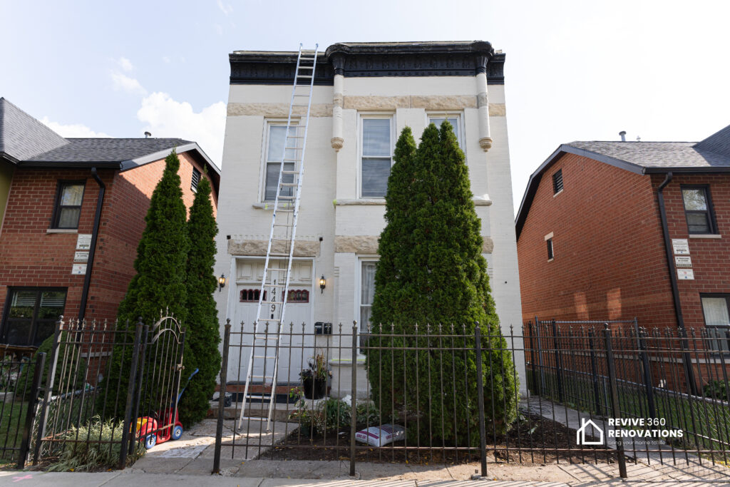 Front Exterior Refinish in Humboldt Park, Chicago - photo 1