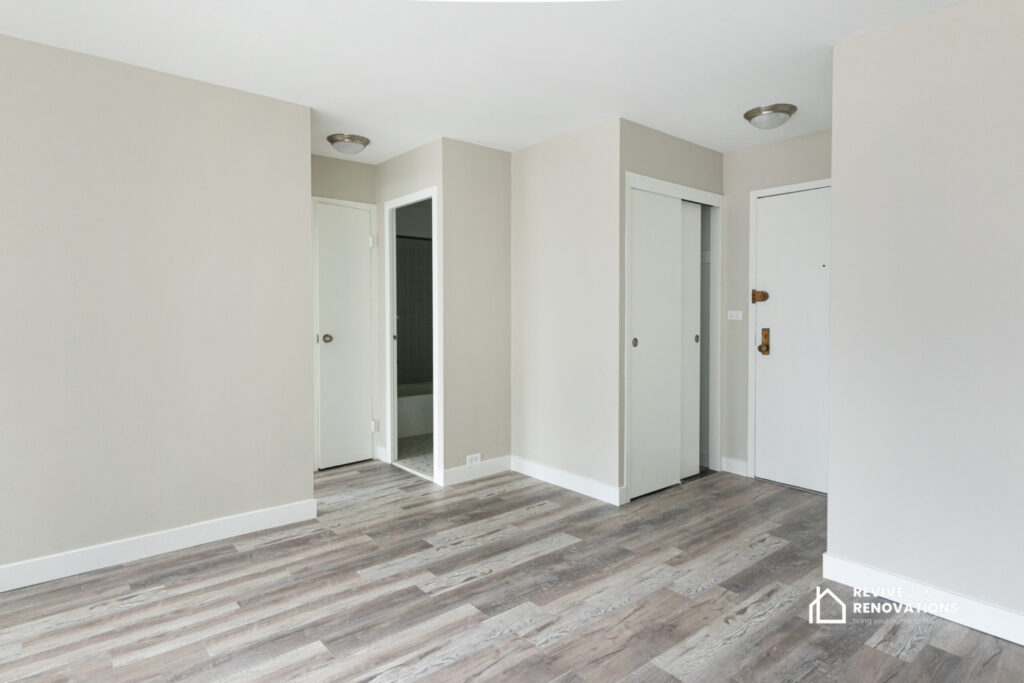 Engineered Flooring Installation & Complete Unit Repaint in Gold Coast, Chicago - photo 4