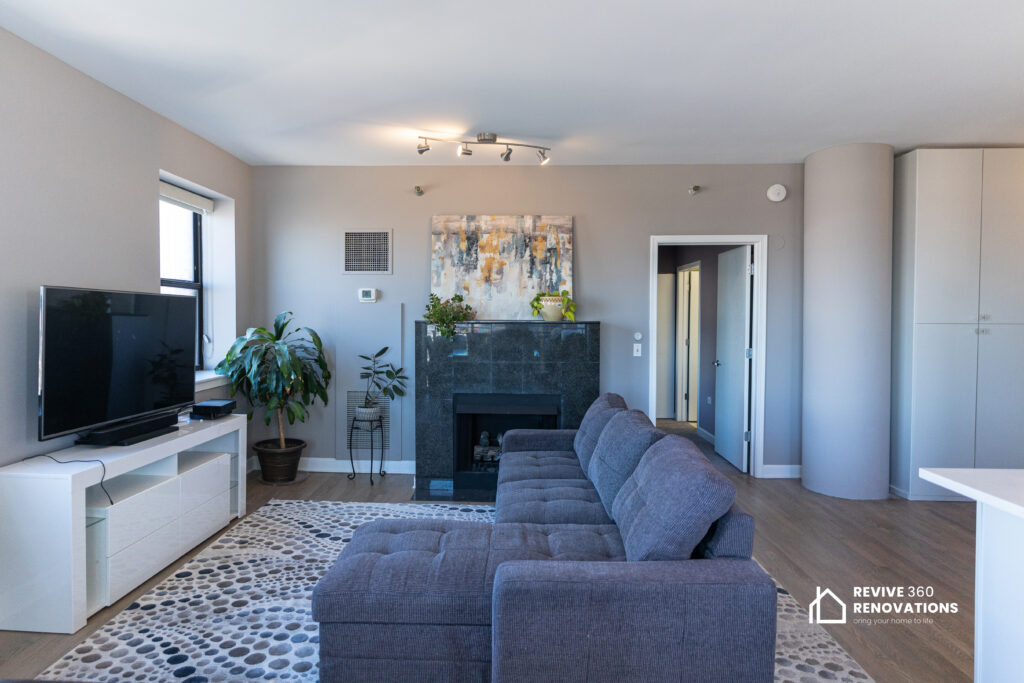 Complete Unit Renovation & Popcorn Ceiling Removal in Downtown Chicago - photo 7