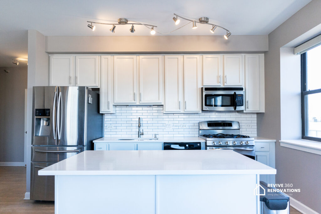 Complete Unit Renovation & Popcorn Ceiling Removal in Downtown Chicago - photo 1