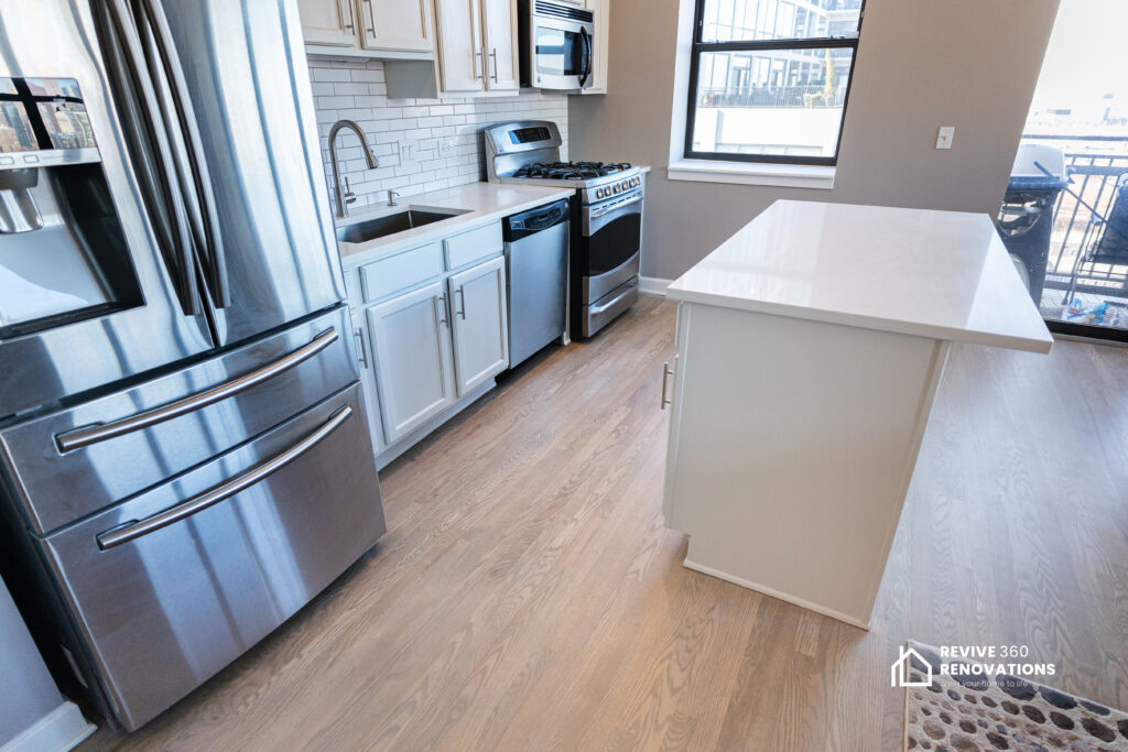 Complete Unit Renovation & Popcorn Ceiling Removal in Downtown Chicago - photo 5
