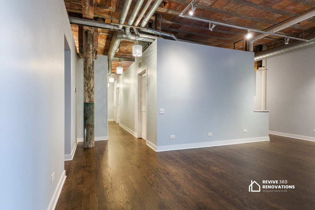 Custom Engineered Flooring Installation & Complete Unit Repaint in West Loop, Chicago - photo 4