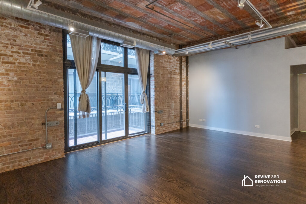Custom Engineered Flooring Installation & Complete Unit Repaint in West Loop, Chicago - photo 1