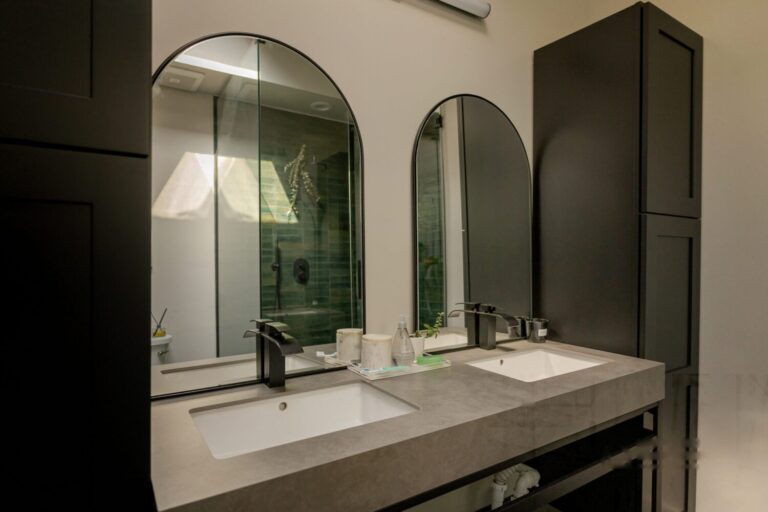 Powder Room Under the Stairs