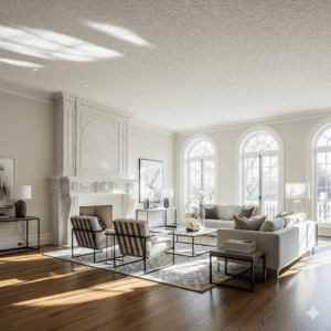 professional popcorn ceiling removal