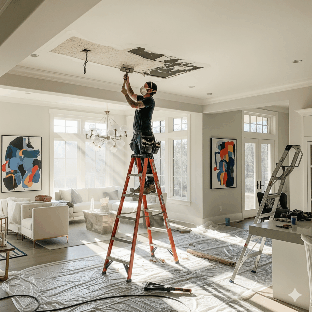 popcorn ceiling removal near me